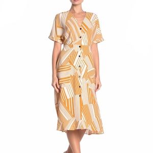 Lush Multi Directional Stripe Midi